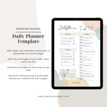 Load image into Gallery viewer, Daily Planner & To-do Lists Digital Template