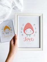 Load image into Gallery viewer, Personalised Fruit Prints - Baby Strawberry