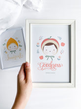 Load image into Gallery viewer, Personalised Fruit Prints - Baby Apple