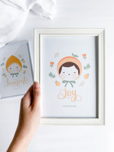 Load image into Gallery viewer, Personalised Fruit Prints - Baby Orange