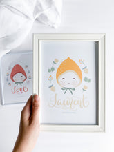 Load image into Gallery viewer, Personalised Fruit Prints - Baby Strawberry