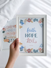 Load image into Gallery viewer, Faith Hope Love - Print

