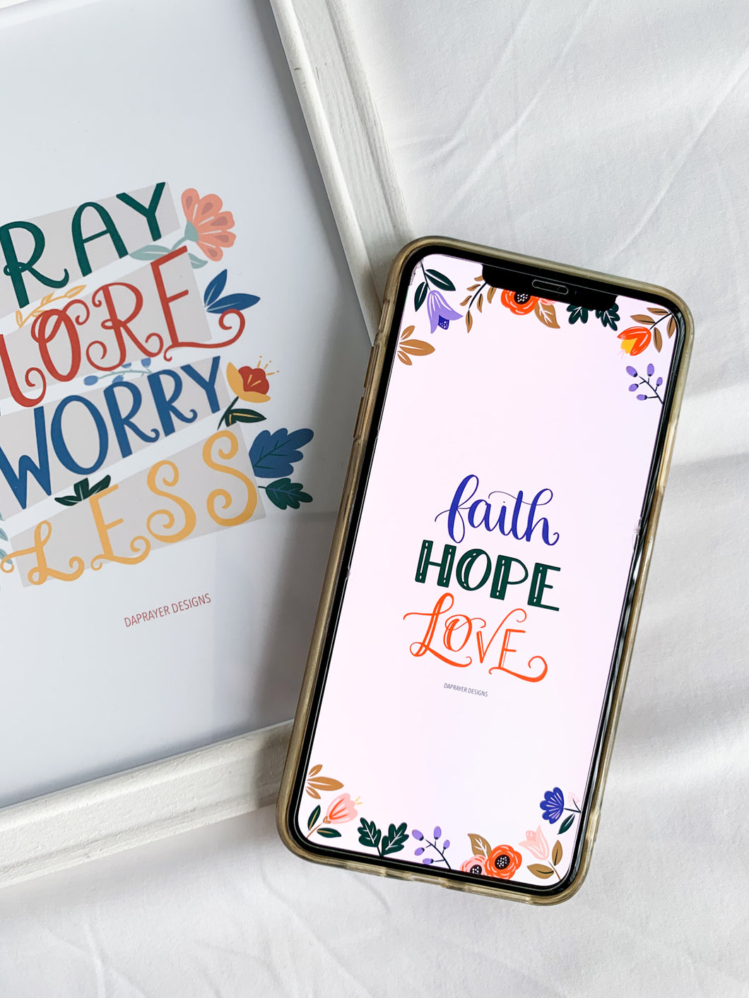 Faith Hope Love - Mobile Wallpaper