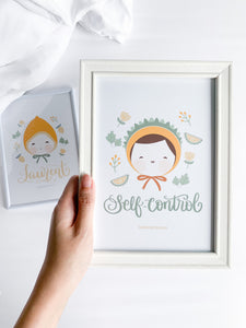 Personalised Fruit Prints - Baby Durian
